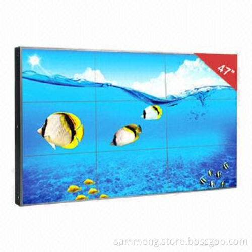 40-inch LCD DID Video Wall Screen, 1,920 x 1,080-pixel Resolution and 700cd/m² Brightness